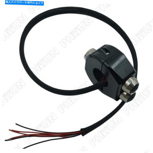 Switches CNC Motorcycle Cafe Race HandleBar Momentary Switch�v�b�V�����Z�b�g�{�^���̃z���_ CNC Motorcycle Cafe Race HandleBar Momentary Switch Push Reset Button For Honda