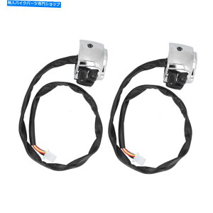 Switches zbg2PCS 1C`I[goCnho[XCb`wbhv^[VOiz[MARg[ Hot 2pcs 1in Motorcycle Handlebar Switch Headlamp Turn Signal Horn Gear Control