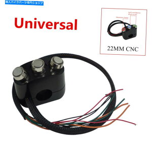 Switches 22mm LED CNC[^[oCNnho[Rg[XCb`wbhCgX|bgCgJn{^ 22MM LED CNC Motorbike Handlebar Control Switch Headlight Spotlight Start Button