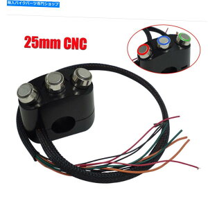 Switches 25mm�A���~�j�E���I�[�g�o�C�n���h���o�[�X�C�b�`�w�b�h���C�g�t�H�O�����v�z�[���I��/�I�t�{�^�� 25mm Aluminum Motorcycle Handlebar Switch Headlight Fog Lamp Horn ON/OFF Button�y���s�A���i�z