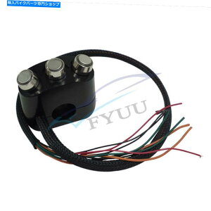 Switches ubNCNCBe[WLEDnho[}EgXCb`wbhCgX|bgCgJn{^X1 Black CNC Vintage LED Handlebar Mount Switch Headlight Spotlight Start Button X1