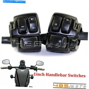 Switches 1yAI[goC1 "25mmnho[Rg[XCb`ƃ_CĩC[n[lXt 1 Pair Motorcycle 1" 25mm Handlebar Control Switch With Wiring Harness for Dyna