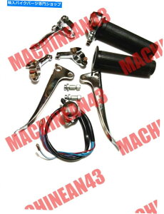 Switches ���C�����G���t�B�[���h�ɓK�����V�������S�ȃ��o�[�A�A�Z���u���X�C�b�`�L�b�g�r���e�[�W���f�� Fit for Royal Enfield NEW COMPLETE LEVER, ASSEMBLY SWITCH KIT VINTAGE MODEL