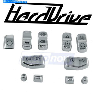 Switches 2016-2019�̃n�[�h�h���C�u�X�C�b�`�J�o�[�n�[���[Davidson Fltru Road Glide Ultra UX HardDrive Switch Covers for 2016-2019 Harley Davidson FLTRU Road Glide Ultra ux�y���s�A���i�z