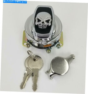 Switches �n�[���[�V���x���w�b�h���f���̃X�J���t�@�b�g�{�u�C�O�j�b�V�����X�C�b�`5�[�q1968-72 Skull Fat Bob Ignition Switch 5 Terminals for Harley Shovelhead Models 1968-72