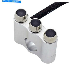 Switches 7/8 "CNCA~jEI[goCXCb`ItJnz[{^̃nho[Rg[ 7/8" CNC Aluminum Motorcycle Switches Handlebar Control ON OFF Start Horn Button