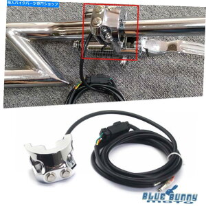 Switches ハーレーダイナ1 ''ハンドルバースイッチ用のオートバイエアライドサスペンションコントロールキット Motorcycle Air Ride Suspension Control Kit For Harley Dyna 1'' Handlebar Switch