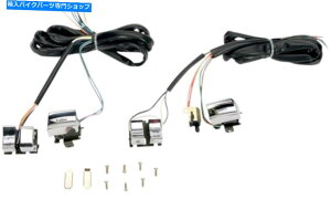 Switches NnhXCb`C[n[lXn[[\tgACX|[cX^[cA[OCh82-95 Chrome Handlebar Switches Wire Harness Harley Softail Sportster Tour Glide 82-95