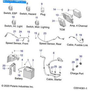 Switches Polaris 4018410�}�X�^�[SPST NO PDL B/L���C�g�X�C�b�`OEM 2020 SLINGSHOT GT R SL Polaris 4018410 Master SPST NO PDL B/L Light Switch OEM 2020 Slingshot GT R SL�y���s�A���i�z