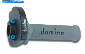 Switches �h�~�m3332�V���O���P�[�u���N�C�b�N�A�N�V�����X���b�g���D�F�̃O���b�v Domino 3332 Single Cable Quick Action Throttle with Grey Grips�y���s�A���i�z