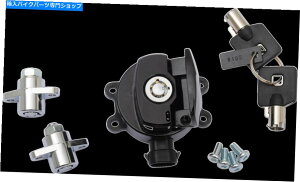 Switches �h���b�O�u���b�NSH�C�O�j�g���X�C�b�`SB���b�N�L�b�g�n�[���[2014-19 FLHR W/ HB 2106-0412 Drag Black SH Igniton Switch SB Lock Kit for Harley 2014-19 FLHR w/ HB 2106-0412�y���s�A���i�z