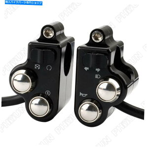 Switches �I�[�g�o�C7/8 "22mm�n���h���o�[�L���X�C�b�`�^�[���V�O�i�����r�[���z�[���{�^�� Motorcycle 7/8" 22mm Handlebar Kill Switch Turn Signal High Low Beam Horn Button