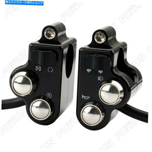 Switches �I�[�g�o�C7/8 "22mm�n���h���o�[�L���X�C�b�`�^�[���V�O�i�����r�[���z�[���{�^�� Motorcycle 7/8" 22mm Handlebar Kill Switch Turn Signal High Low Beam Horn Button