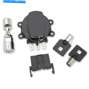 Switches hbOXyVeBubNCOjbVXCb`tH[NbN11-17n[[\tgACFLSTF Drag Specialties Black Ignition Switch & Fork Lock 11-17 Harley Softail FLSTF