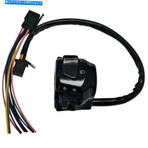 Switches K��S�I�[�g�o�C�^�[���V�O�i���X�C�b�`6V-14V 15 "51.2mm�u���b�N K&S Motorcycle Turn Signal Switch 6V-14V 15" 51.2mm Black