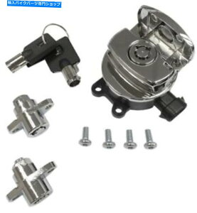 Switches hbOXyVeBTChqWCOjbVXCb`ThobObNN2853944 Drag Specialties Side Hinge Ignition Switch with Saddlebag Locks Chrome #2853944