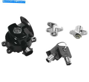 Switches ubNCOjbVXCb`ƃThobObNLbg}b`OL[n[[[hLO14-21 Black Ignition Switch & Saddlebag Lock Kit Matching Keys Harley Road King 14-21