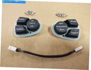 Switches OEMrbOhbOI[goCnhRg[JnXCb`ZbgׂĂ2004-11fPCBZbg OEM Big Dog Motorcycles hand control start switch set all 2004-11 MODELS PCB set