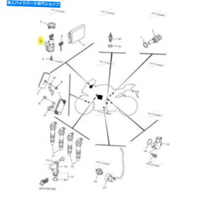 Switches V{OEM YamahaCXCb`XeAObN-2CR-82501-10-00 New Genuine OEM Yamaha Main Switch Steering Lock - 2CR-82501-10-00