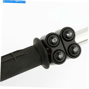 Switches �I�[�g�o�C�n���h���o�[�X�C�b�`�M�A�uKickstarter�v�i2�Z�b�g�A4�̃{�^���j Motorcycle Handlebar Switchgear �eKickstarter�f (2 sets, 4 buttons)
