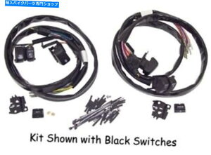 Switches 12041�N�����n���h���X�C�b�`�z���L�b�g���W�I�c�[�����O���f��96-06 12041 CHROME HANDLEBAR SWITCH WIRING KIT RADIO TOURING MODELS 96-06