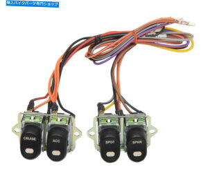 Switches tFAOXCb`Lbv{^LbgZbgC[n[[c[OhbT[96-13 OE Inner Fairing Switch Cap Button Kit Set Wiring Harley Touring Dresser 96-13 OE