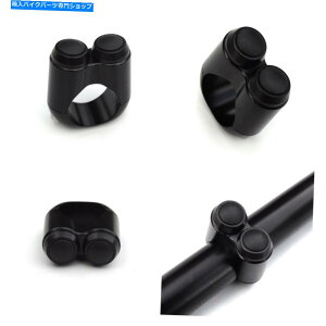 Switches Black Motone 2�{�^���n���h�R���g���[�����[�����g�X�C�b�`7/8 "BAR Motogadget M-Switch Black Motone 2 Button Hand Control Momentary Switch 7/8" Bar Motogadget M-switch