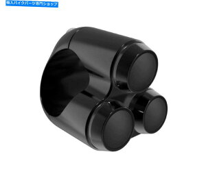 Switches Black Motone 3�{�^���n���h�R���g���[�����[�����g�X�C�b�`1 "�o�[Motogadget M-Switch Black Motone 3 Button Hand Control Momentary Switch 1" Bars Motogadget M-switch