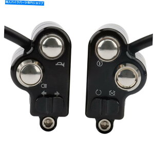 Switches CNC���[�^�[�T�C�N���n���h���o�[�X�C�b�`����C�O�j�b�V�����X�^�[�g�^�[���M���z�[���{�^�� CNC Motorcycle Handlebar Switch Control Ignition Start Turn Signal Horn Button