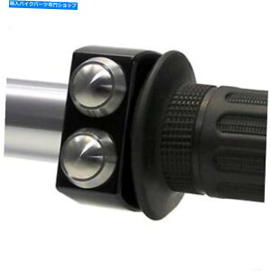 Switches Motogadget M.Switch 2-ButtonABlack with Stainless Bottons 7/8 "AJX^JtF Motogadget m.switch 2-Button, Black with Stainless Buttons 7/8", Custom Cafe