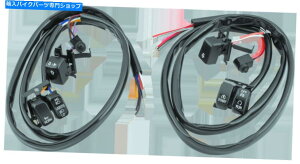 Switches ubNnho[XCb`Lbgw/ 48 "C[[hn[[X|[cX^[883 2007-2010 Black Handle Bar Switch Kit w/ 48" Wire Leads Harley Sportster 883 2007-2010