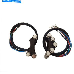 Switches 12VA~jEI[goCwbhCg^[Mwbhvz[nhXCb`Lbg 12V Aluminum Motorcycle Headlight Turn Signal Headlamp Horn Handlebar Switch Kit