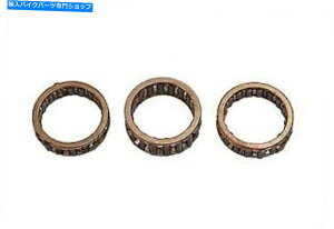 Crankshafts v�c�C���ɂ��n�[���[�f�r�b�h�\���̃R�l�N�e�B���O���b�h���[���[�x�A�����O�ƃP�[�W�Z�b�g Connecting Rod Roller Bearing and Cage Set for Harley Davidson by V-Twin�y���s�A���i�z