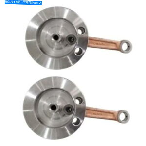 Crankshafts �n�C�z�[���s�X�g���p�̒����R�l�N�e�B���O���b�h�������CDHPOWER2PCS 80cc�N�����N�V���t�g�L�b�g CDHPOWER 2pcs 80CC Crankshaft Kit with Long Connecting Rod for High Hole Piston�y���s�A���i�z