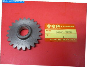Starter Nos Nos Oem Suzuki TM250 RL250 DS250�L�b�N�X�^�[�^�[�A�C�h���[�M�A26260-30002 NOS NEW OEM SUZUKI TM250 RL250 DS250 KICK STARTER IDLER GEAR 26260-30002�y���s�A���i�z