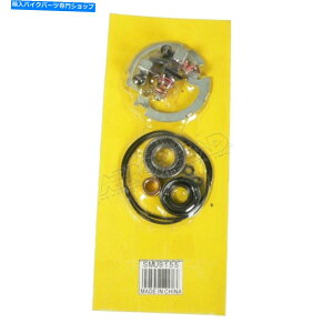 Starter �X�^�[�^�[���[�^�[�C���Č��L�b�g�t�B�b�gHonda TRX400EX 2002 2003 2004 S5S Starter Motor Repair Rebuild Kit Fit HONDA TRX400EX 2002 2003 2004 S5S�y���s�A���i�z