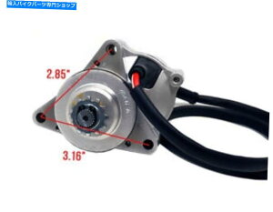 Starter 50cc/125ccホンダクローンエンジンのMykスターターモーター(アッパー) MYK Starter motor for 50cc/125cc Honda clone engines (UPPER)