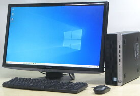 中古 パソコン デスクトップ エイチピー プロデスク HP Prodesk 600 G3 SFF 6700 27インチ 27型 液晶 モニター セット Corei7【中古パソコン】【中古】
