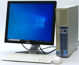 中古 デスクトップ パソコン NEC Express 5800/51Lg Corei5 メモリ 4G HDD 500G 17インチ 液晶セット Windows 10 【中古パソコン】【中古】