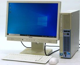 中古 デスクトップ パソコン NEC Express 5800/51Lg Corei5 メモリ 4G HDD 500G 19インチワイド 液晶セット Windows 10 【中古パソコン】【中古】
