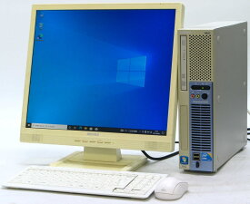 中古 デスクトップ パソコン NEC Express 5800/51Lg Corei5 メモリ 4G HDD 500G 19インチ 液晶セット Windows 10 【中古パソコン】【中古】