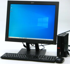 中古 デスクトップ パソコン Lenovo ThinkCentre M710Q 10MQ-A0CMJP Corei5 第6世代 メモリ 8G SSD128G 20インチ 液晶セット Windows 10 【中古パソコン】【中古】