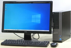 中古 デスクトップ パソコン DELL Optiplex 7020-4590SF Core i5 SSD 23インチ 液晶セット Windows10 【中古パソコン】【中古】