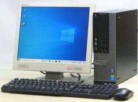 中古 デスクトップ パソコン DELL Optiplex 7020-4590SF Core i5 SSD 15インチ 液晶セット Windows10 【中古パソコン】【中古】