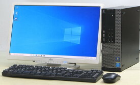 中古 デスクトップ パソコン DELL Optiplex 7020-4590SF Core i5 SSD 20インチワイド 液晶セット Windows10 【中古パソコン】【中古】