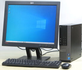 中古 デスクトップ パソコン DELL Optiplex 7020-4590SF Core i5 SSD 20インチ 液晶セット Windows10 【中古パソコン】【中古】
