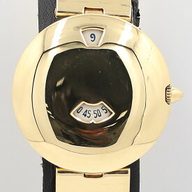 デッドストック級 ショーメ 18K/750 箱付 QZ メンズ腕時計 OGH 9603ABC0765140