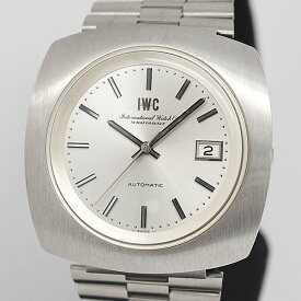 デッドストック級 稼動 良品 箱付 IWC AT/自動巻 シャフハウゼン シルバー文字盤 メンズ腕時計 MTM 7407ABC0490710