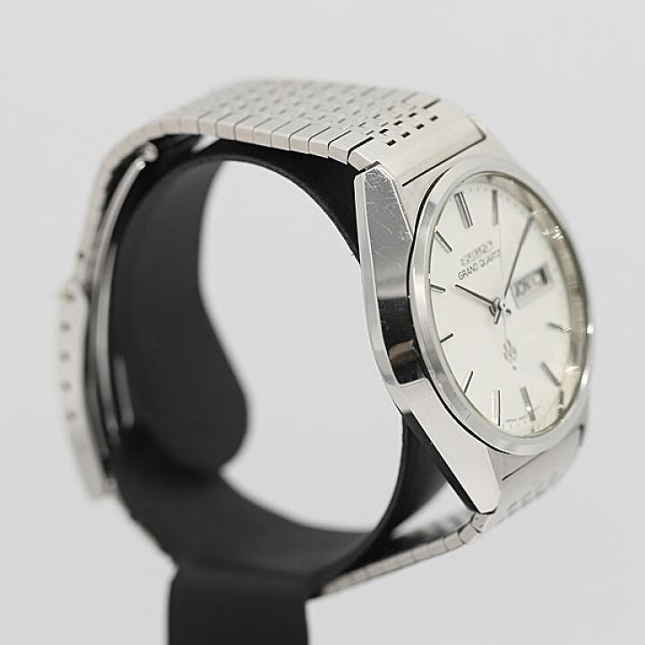 SEIKO グランドクォーツ4843-8110 文字盤ホワイト 稼動品