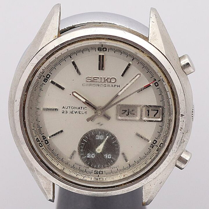 楽天市場】デッドストック級 セイコー AT/自動巻 7018-7000 シルバー 